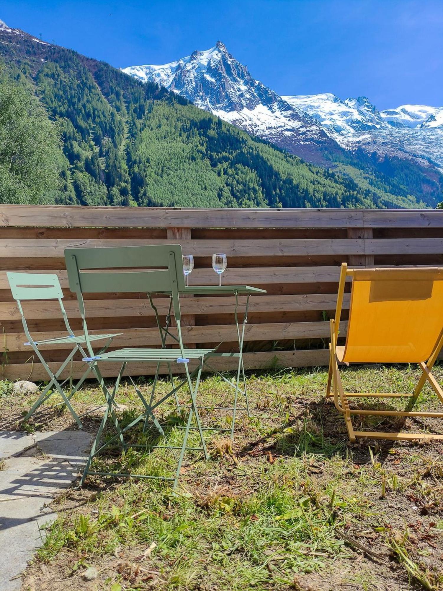 Les Cimes Du Mont-Blanc Leilighet Chamonix Eksteriør bilde