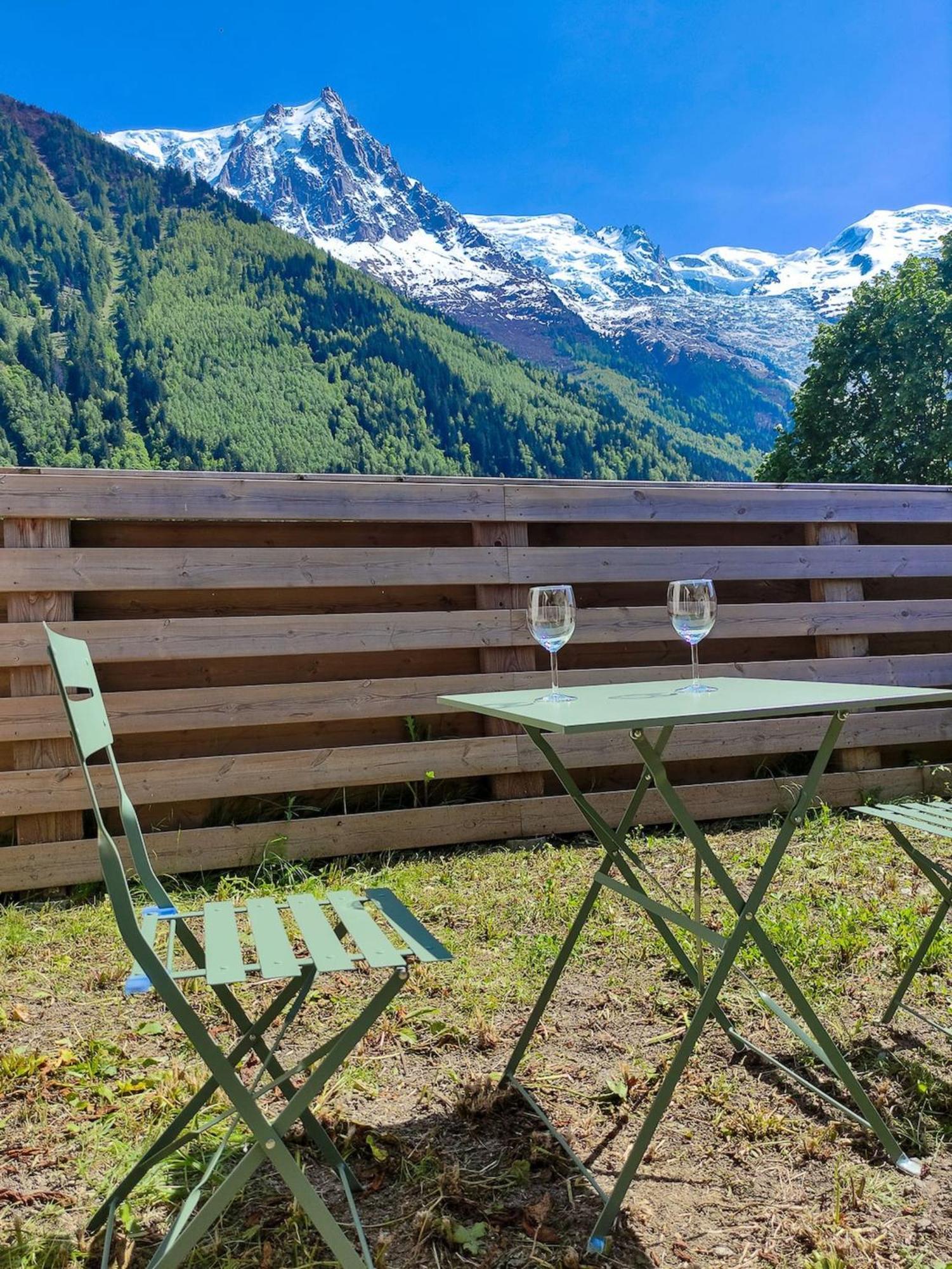 Les Cimes Du Mont-Blanc Leilighet Chamonix Eksteriør bilde